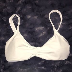 Aerie White Bikini top